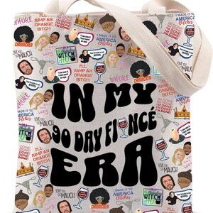 Couples Gift Tote Canvas Large Unisex TV Series Inspired Novelty Bag